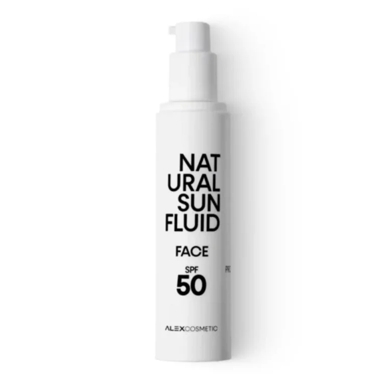 Alex Cosmetic Natural Sun Fluid SPF 50 – produktbild